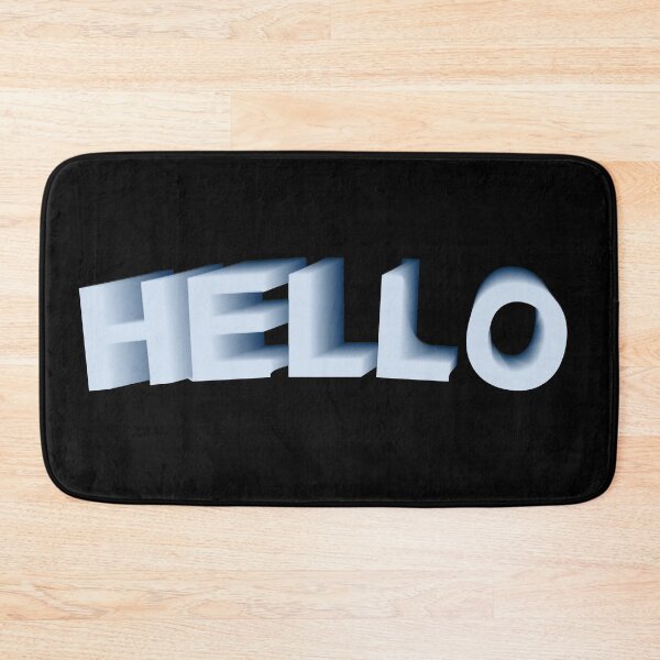 Item preview, HELLO 3D designed and sold by stuartsemporium.