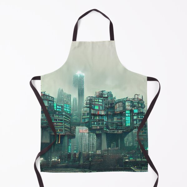 Item preview, Dystopian Architecture in Cyberpunk Style designed and sold by Arkneer.
