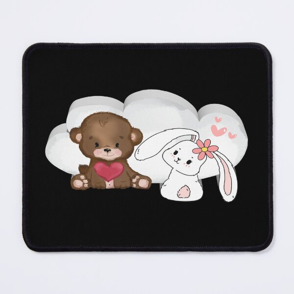 Item preview, Brown Bear And Bunny Rabbit In Love 2 designed and sold by OliDesigns.