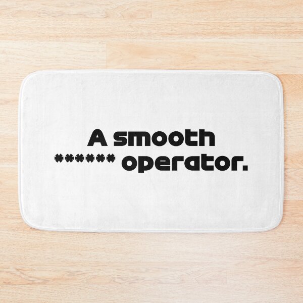Item preview, "A Smooth ****** Operator" - SAI. Radio Voice Abu Dhabi GP (Black) designed and sold by FilipeFerreira.