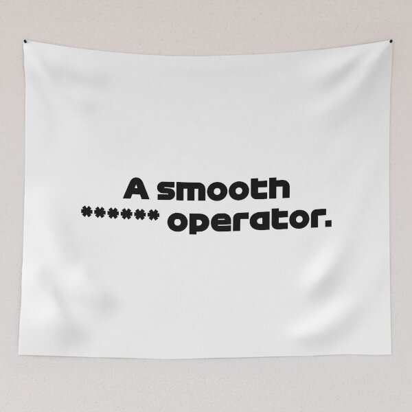 Item preview, "A Smooth ****** Operator" - SAI. Radio Voice Abu Dhabi GP (Black) designed and sold by FilipeFerreira.