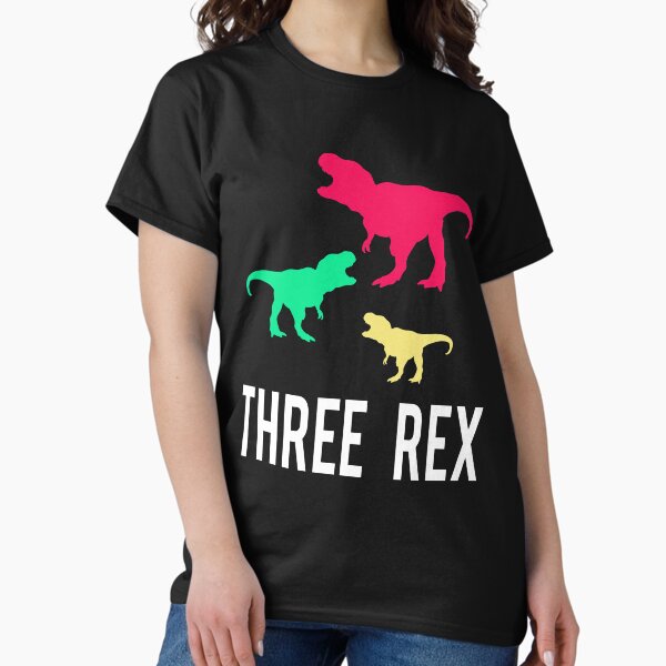 Item preview, 3 Years Old Dinosaur Birthday Three Rex designed and sold by 2djazz.