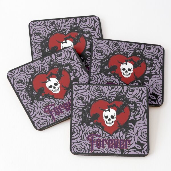 Item preview, Black Rose Aesthetic - Heart and Skull - Goth Valentine T-Shirt designed and sold by OliviaGbyKyro.