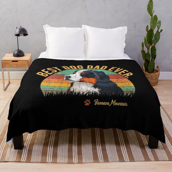 Item preview, Best dog dad ever Bernese Mountain designed and sold by keithldavis.