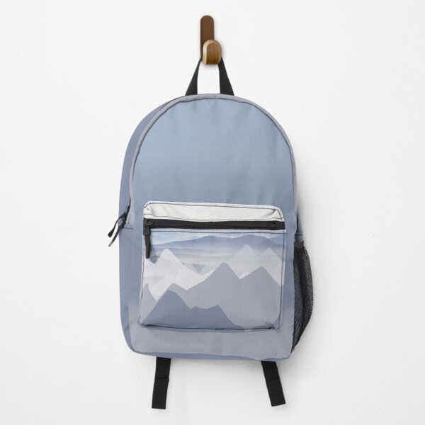 Item preview, Blue Mountains Abstract Minimalist Art Landscape designed and sold by Vimbuy.