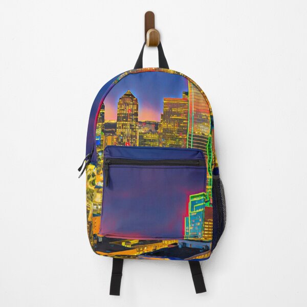 Item preview, Dallas at Night, Texas designed and sold by Sofia-Draws.