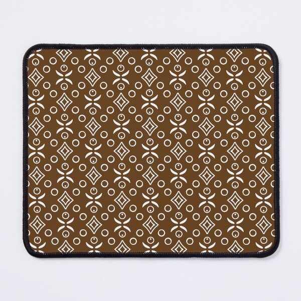 Item preview, Ditzy Diamonds brown designed and sold by BrandNameNerd.