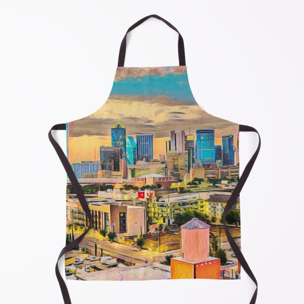 Item preview, Dallas Cityscape Texas designed and sold by Sofia-Draws.