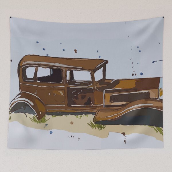 Item preview, 1932 Studebaker along Route 66  - WelshDesigns designed and sold by welshdesigns.