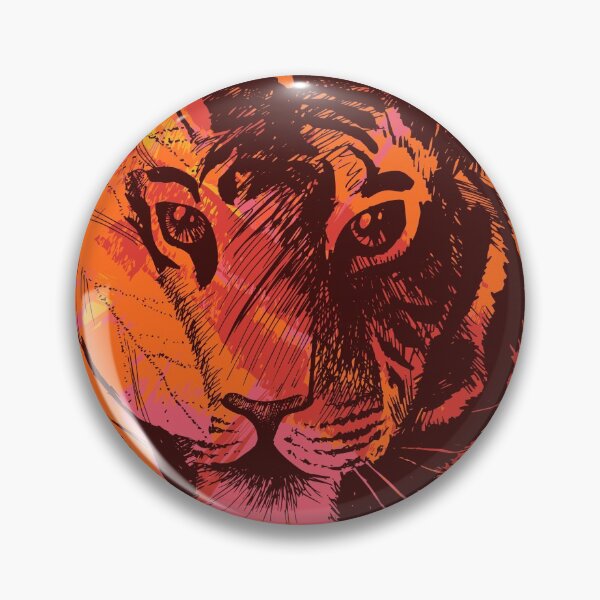 Item preview, tiger portrait designed and sold by Hartics.
