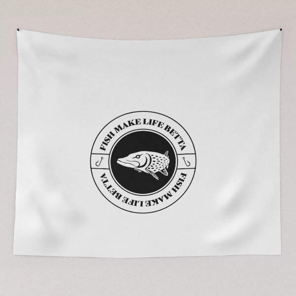 Item preview, Fish Make Life Betta - Fish Make Life Better designed and sold by ArteSilenziosa.
