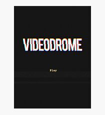 Videodrome VHS Title Screen Photographic Print