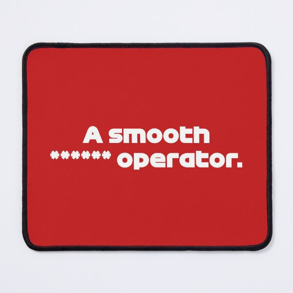 Item preview, "A Smooth ****** Operator" - SAI. Radio Voice Abu Dhabi GP (Red BG) designed and sold by FilipeFerreira.