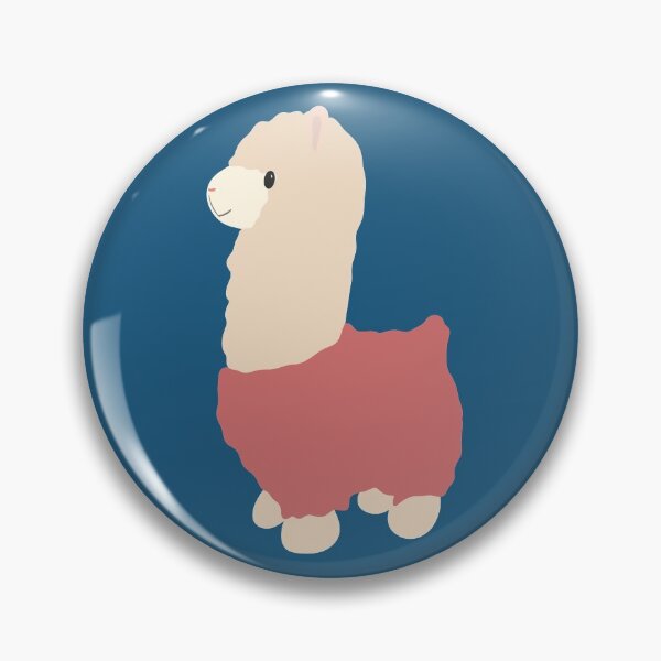 Item preview, Cute llama with red sweater designed and sold by Bella510.