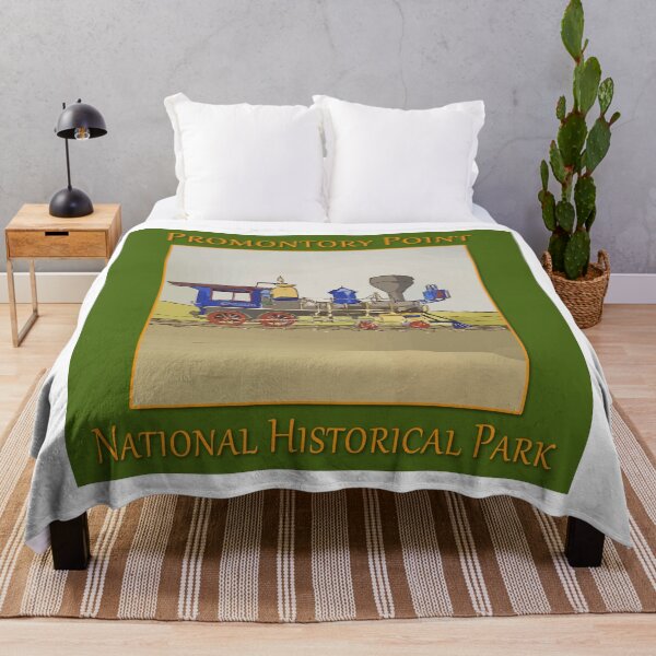 Item preview, Train from Promontory Point at the National Historical Park in Utah - WelshDesigns designed and sold by welshdesigns.