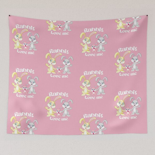 Item preview, Rabbit love for me designed and sold by U.K. INTERNATIONAL Degain.
