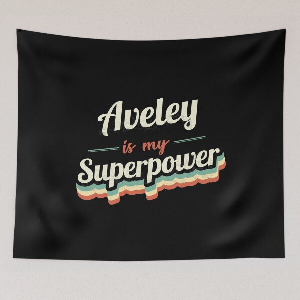 Aperçu de l'œuvre Aveley est mon super pouvoir créée et vendue par Custom365.