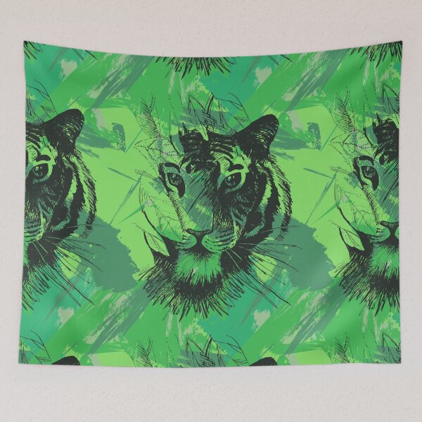 Item preview, tiger portrait designed and sold by Hartics.
