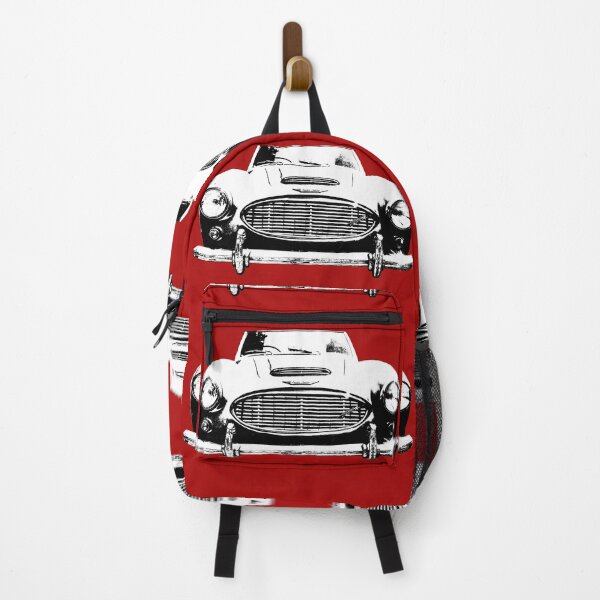 Item preview, Austin Healey 3000 1960s British classic car monoblock black and white designed and sold by soitwouldseem.