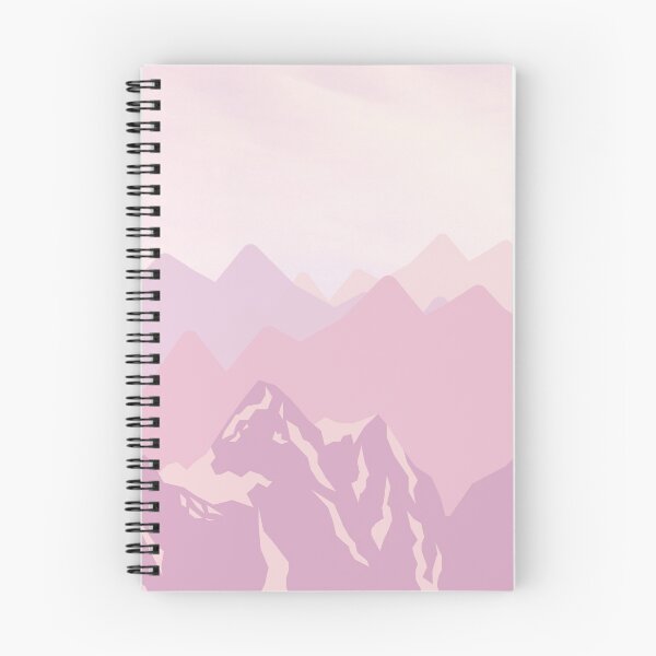 Item preview, Pink Mountains Abstract Minimalist Art Landscape designed and sold by Vimbuy.