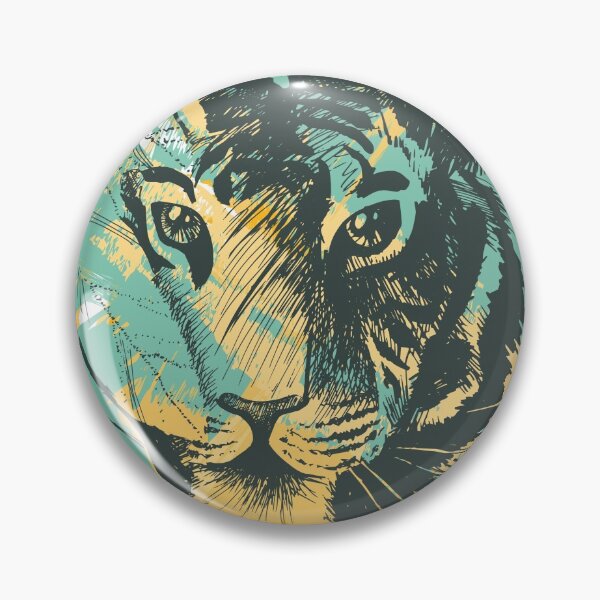 Item preview, tiger portrait designed and sold by Hartics.