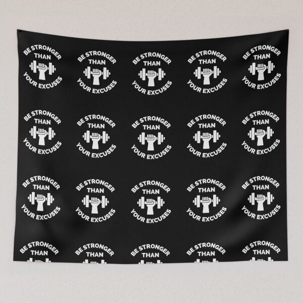 Item preview, Be Stronger Than Your Excuses designed and sold by ExploreTheStore.