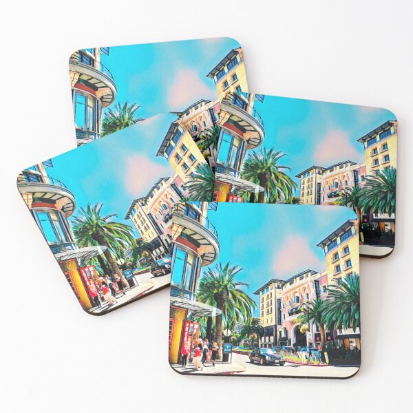 Item preview, San Jose Streets, California designed and sold by Sofia-Draws.