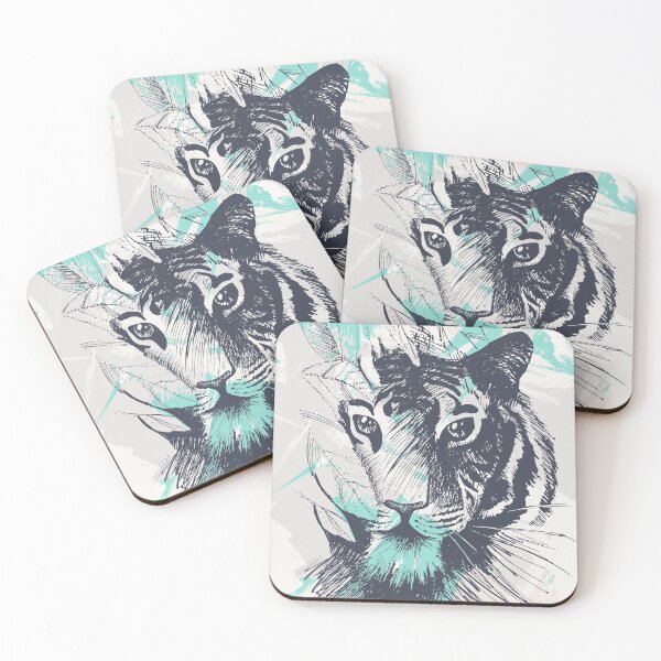Item preview, tiger portrait designed and sold by Hartics.