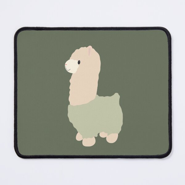 Item preview, Cute llama with matcha green sweater designed and sold by Bella510.