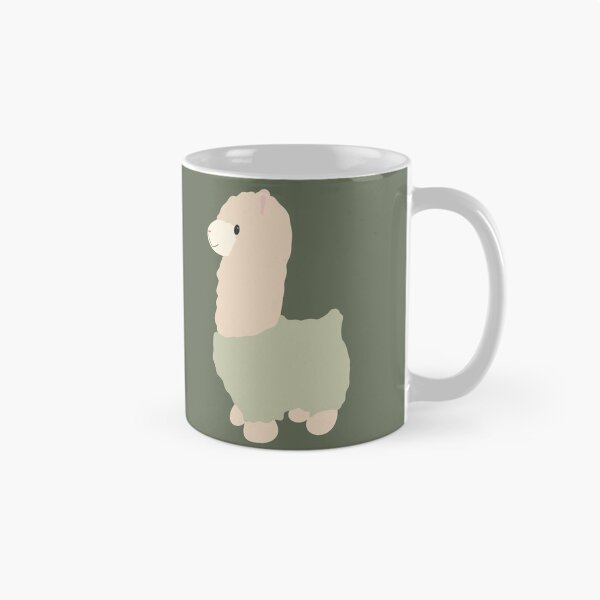 Item preview, Cute llama with matcha green sweater designed and sold by Bella510.