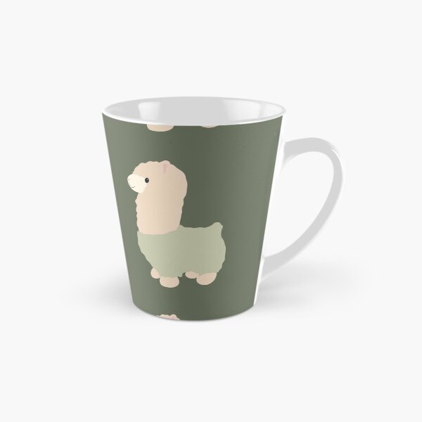 Item preview, Cute llama with matcha green sweater designed and sold by Bella510.