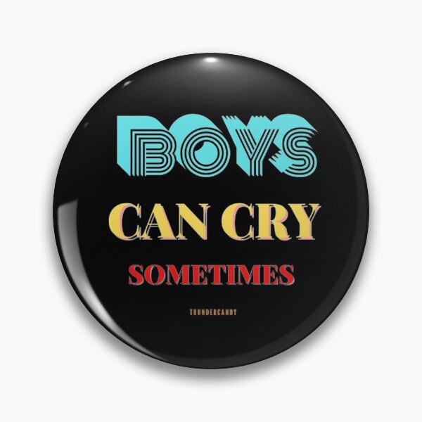 Item preview, Boys can cry sometimes designed and sold by thundercandy.