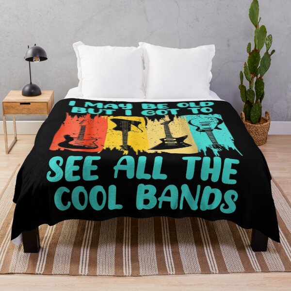 Item preview, I May Be Old But I Got To See All The Cool Bands Rock Band designed and sold by willielmack.