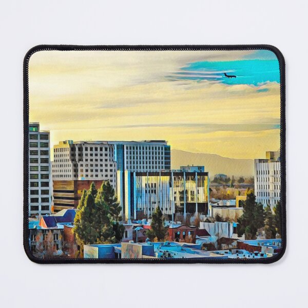 Item preview, San Jose Skyline, California designed and sold by Sofia-Draws.