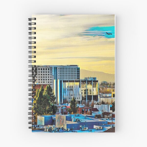 Item preview, San Jose Skyline, California designed and sold by Sofia-Draws.