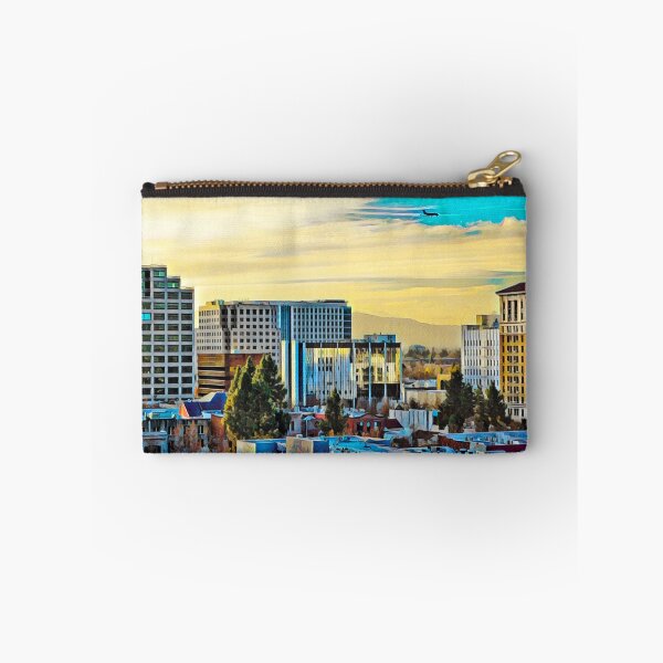 Item preview, San Jose Skyline, California designed and sold by Sofia-Draws.