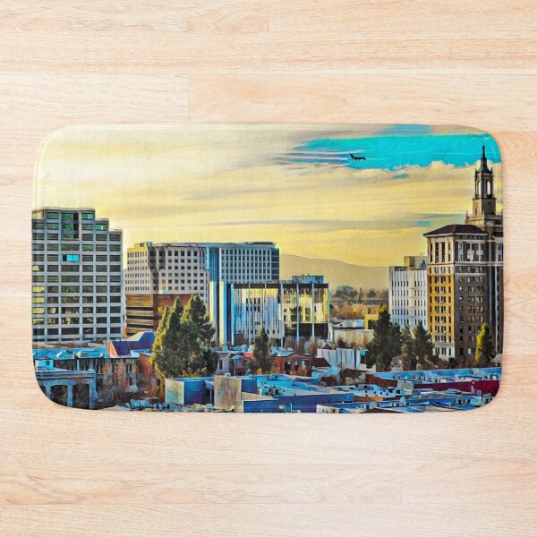 Item preview, San Jose Skyline, California designed and sold by Sofia-Draws.