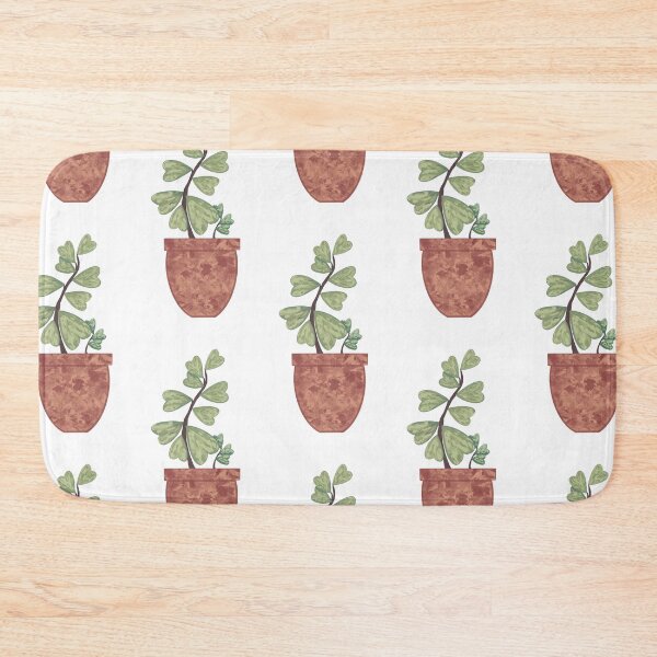 Item preview, Cute potted plant Hoya kerrii - variegated succulent design designed and sold by Balsamista-art.
