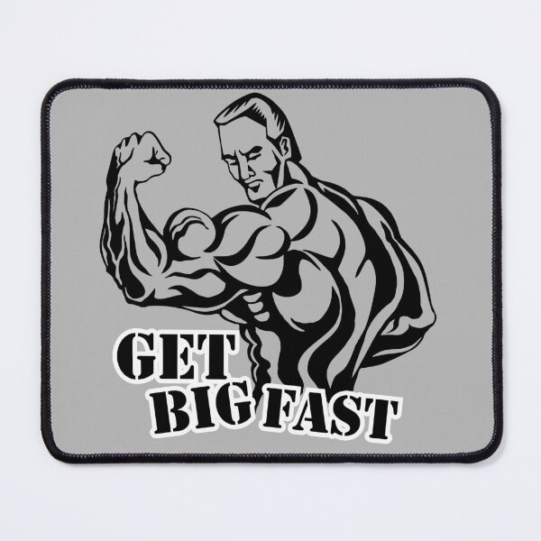 Item preview, motivational fitness print with bodybuilder, grunge vintage design designed and sold by amid999.