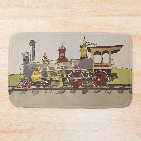 Item preview, Train from Promontory Point at the National Historical Park in Utah - WelshDesigns designed and sold by welshdesigns.