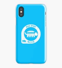 Neko Bus Stop iPhone Case