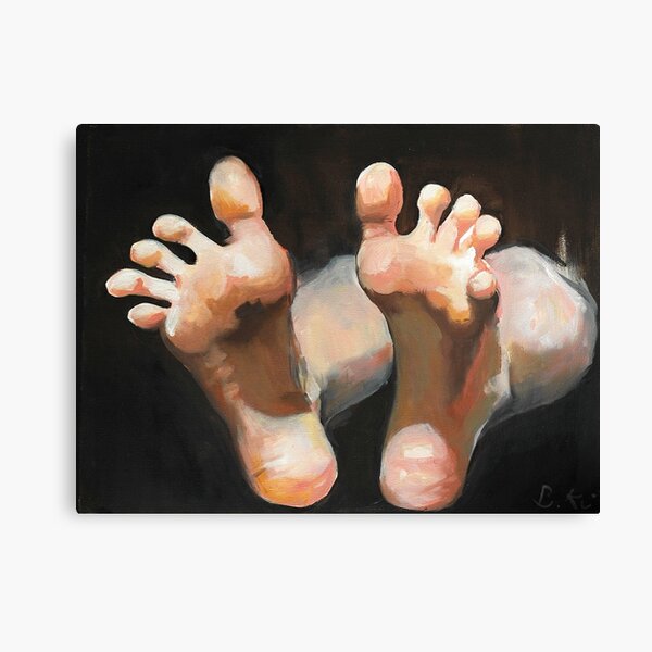 eingeklemmt Canvas Print