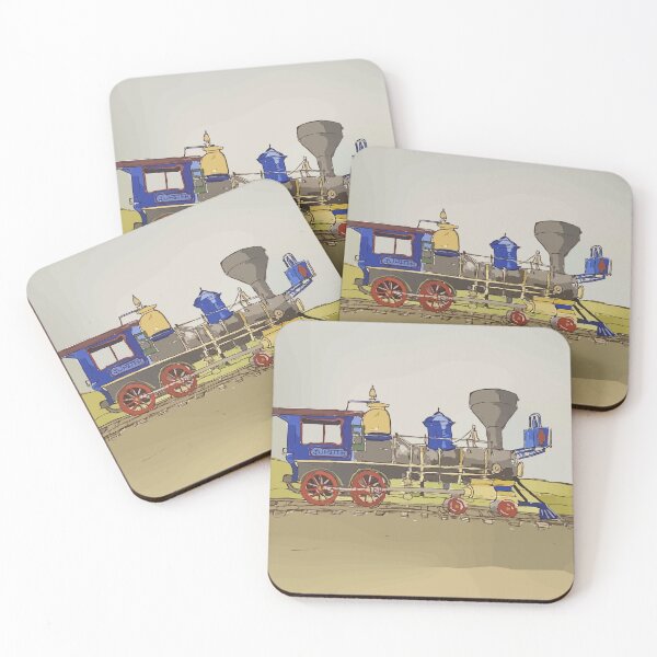 Item preview, Train from Promontory Point at the National Historical Park in Utah - WelshDesigns designed and sold by welshdesigns.
