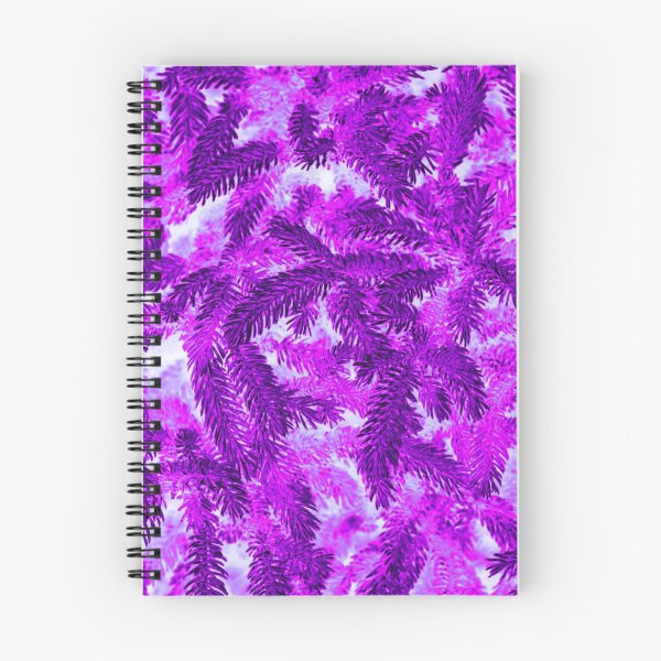 Item preview, Floral Winter Motifs with Branches of the  Ornamental Lilac Spruce Tree designed and sold by IraNiva.