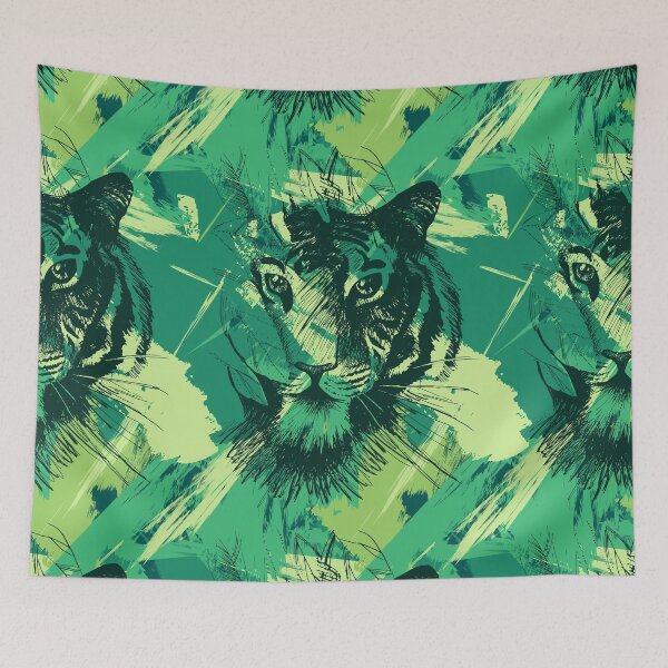 Item preview, tiger portrait designed and sold by Hartics.