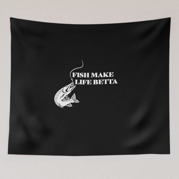 Item preview, Fish Make Life Betta - Fish Make Life Better designed and sold by ArteSilenziosa.