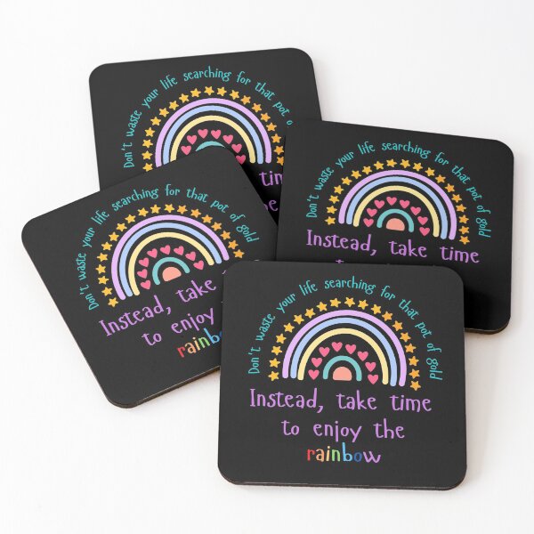 Item preview, Take time to enjoy the rainbow designed and sold by Scribblehound.