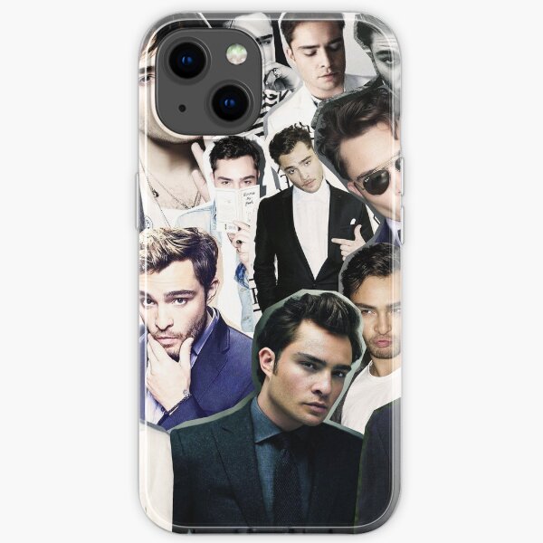 ed westwick collage iPhone Soft Case
