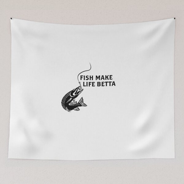 Item preview, Fish Make Life Betta - Fish Make Life Better designed and sold by ArteSilenziosa.