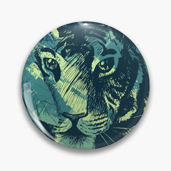 Item preview, tiger portrait designed and sold by Hartics.